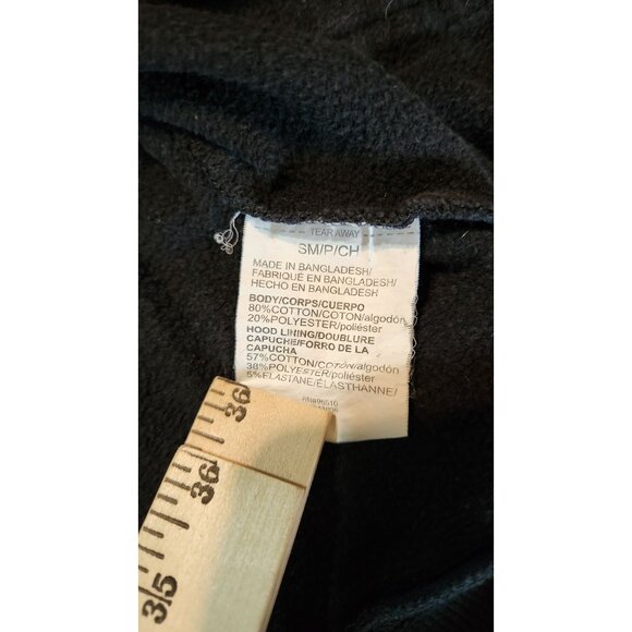 Under Armour Hoodie Small Black Pullover Logo Sweatshirt Athleisure - Picture 5 of 8